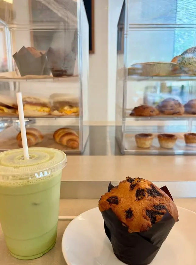 Fresh pastries baked daily