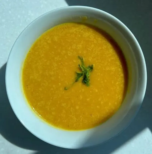 House-made carrot ginger soup