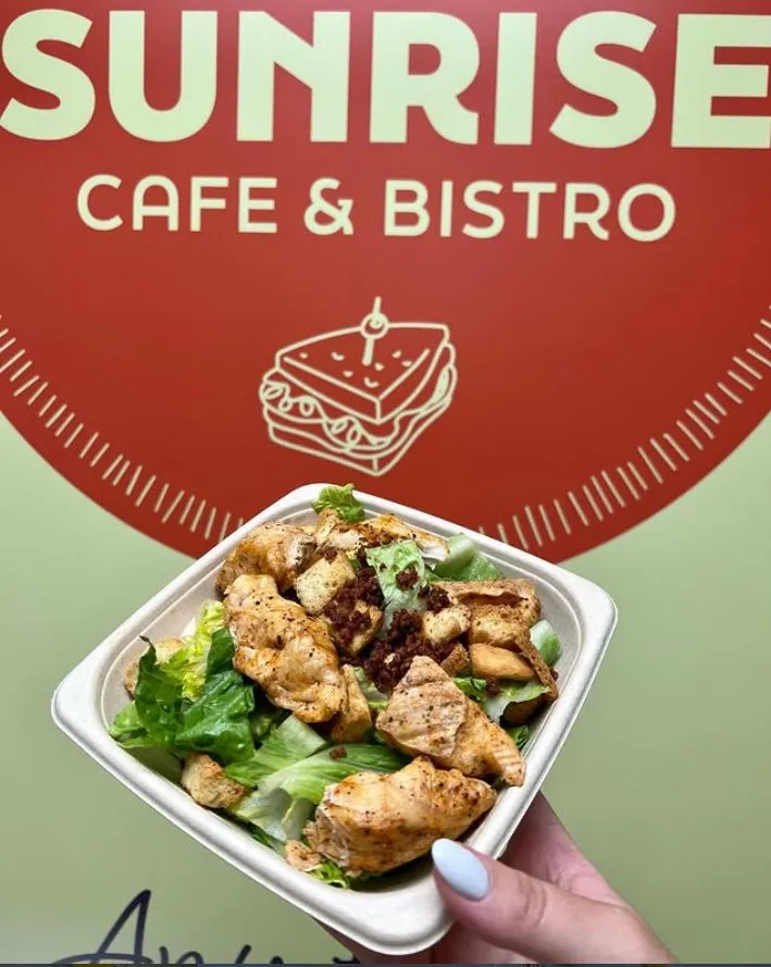 Chicken Caesar salad