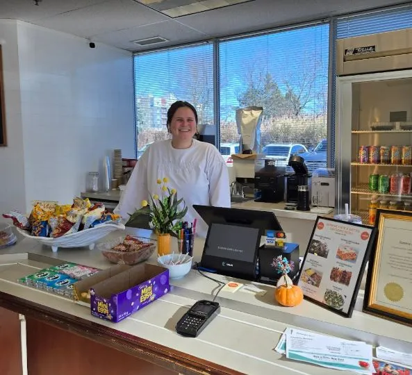 Sophia, owner of Sunrise Café & Bistro