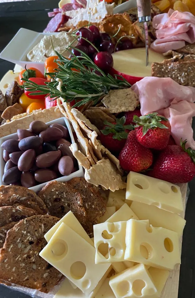 Charcuterie wedding board Sunrise Café & Bistro