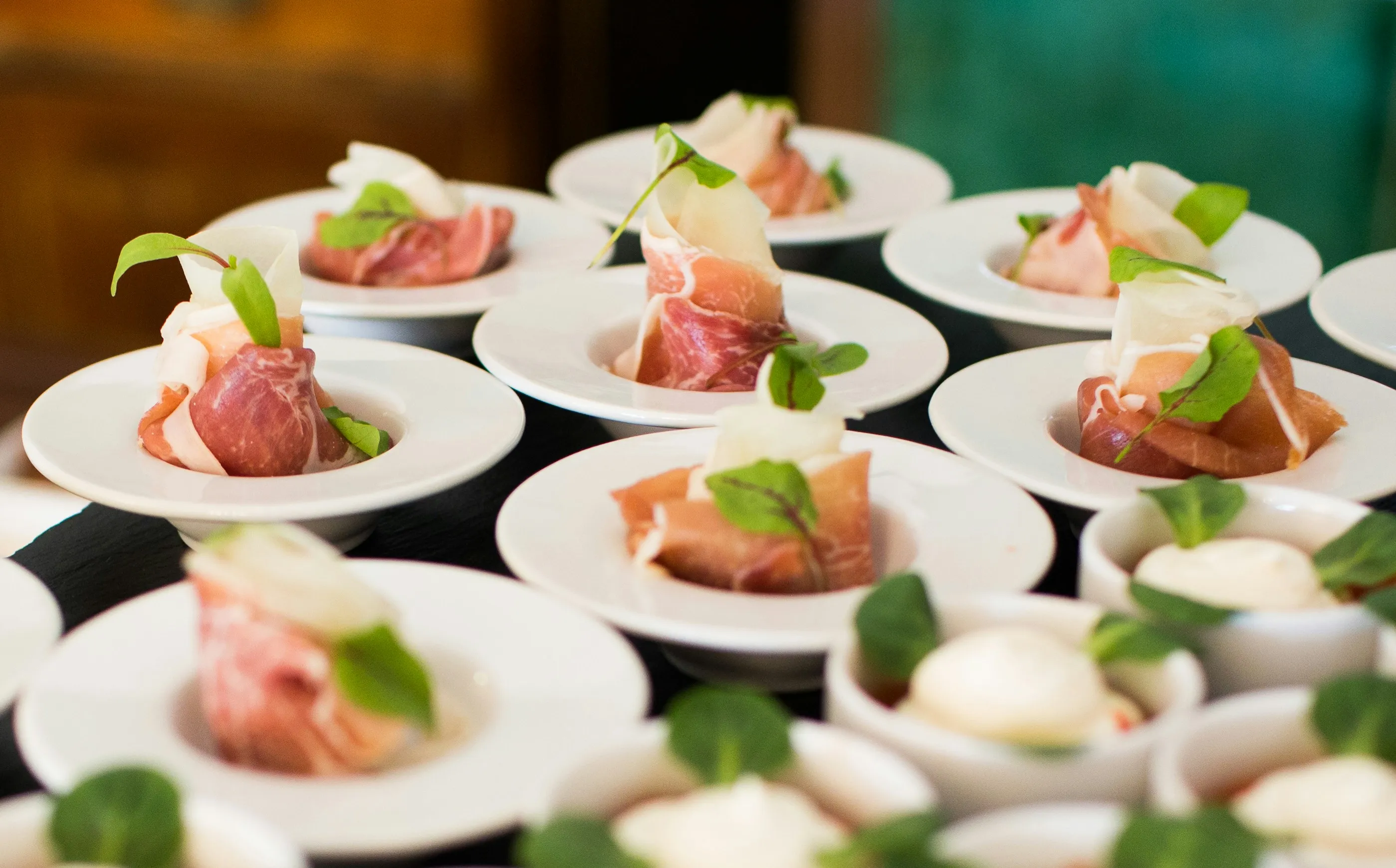 Salmon plate corporate dinner Toronto