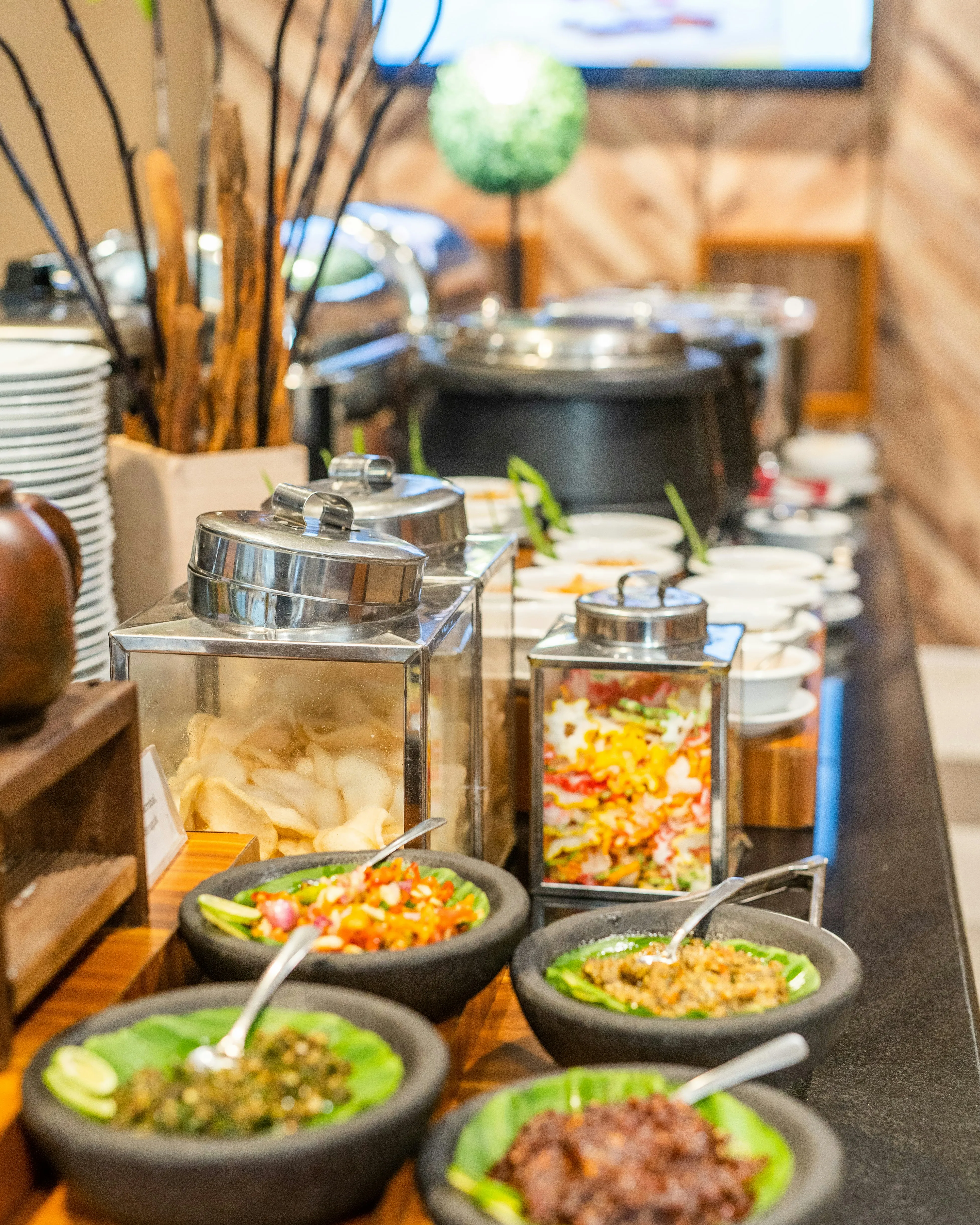 Live cooking station Toronto catering